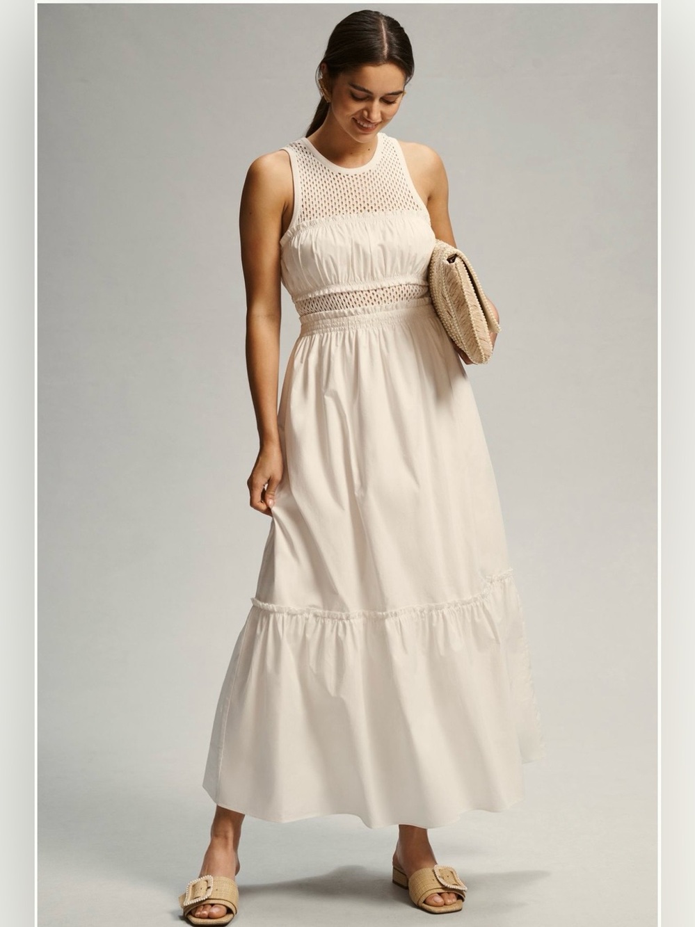 Mare Mare Smocked Tiered Dress from Anthropologie